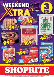 Shoprite catalogue Page 1: Surf - hand washing powder €89,00, Championship boerewors €99,99