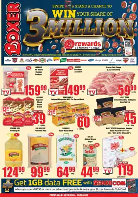 Boxer Superstores (valid until 21-10)