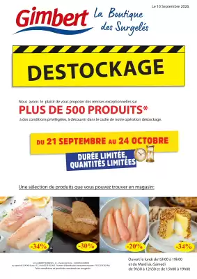 Catalogue Gel 2000 (valable jusqu'au 24-10)