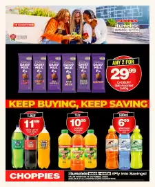 Choppies catalogue Page 5: CHOPPIES Smoothie €10,99, Spar Letta Soft Drink €11,99