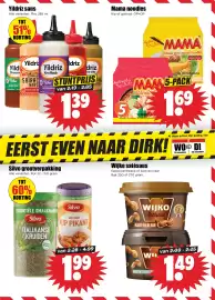 Dirk folder week 42 Pagina 13: Yildriz saus €1,39, Silvo grootverpakking €1,99