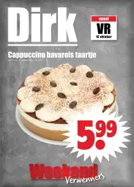 Dirk folder week 42 Pagina 29: Suppaccino Bavaroise taartje €5,99