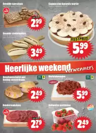 Dirk folder week 42 Pagina 30: Beenhamschotel met honing-mosterdsaus €2,49, Hollandse aardbeien €2,49