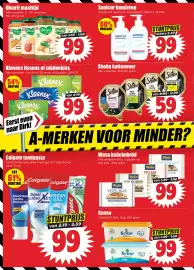 Dirk folder week 42 Pagina 4: Sanicur handzeep Original of dermo oil. Pompflacon 300 ml. €0,99, Colgate tandpasta €0,99