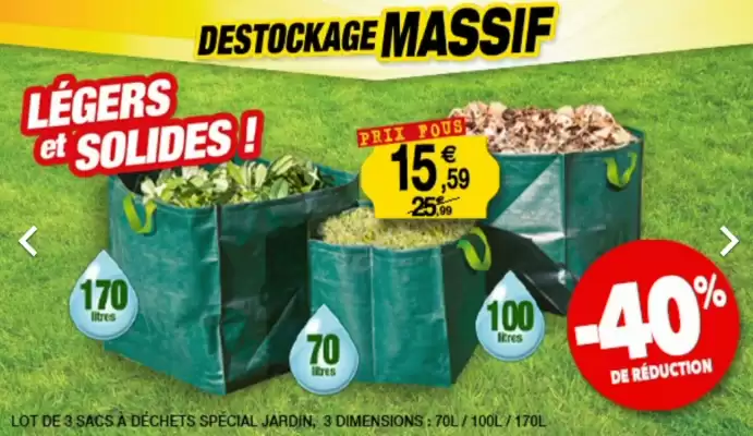 Outiror (valable jusqu'au 15-10)