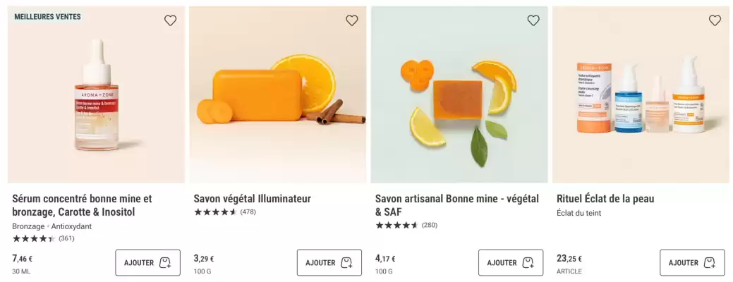 Aroma Zone (valable jusqu'au 15-10)