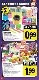 Vomar Voordeelmarkt folder week 42 Pagina 35: Speelgoed €1,99, Schoencadeautjes €0,99
