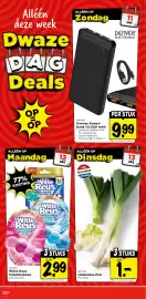 Vomar Voordeelmarkt folder week 42 Pagina 4: Witte Reus Toiletblokken €2,99, Hollandse Prei €1,00