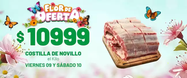 Catálogo Almacor Página 4: Costilla de novillo €10.999,00
