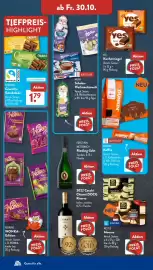 Aldi Süd Prospekt woche 44 Seite 12: YES Kuchenriegel, DUNKIN' Kaffee