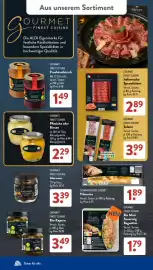 Aldi Süd Prospekt woche 44 Seite 17: GOURMET Pfirsiche oder Birnen €2,29, GOURMET Fruchtaufstrich €1,49