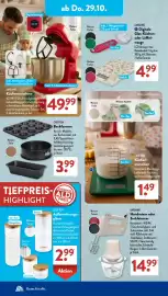 Aldi Süd Prospekt woche 44 Seite 8: CROFTON Backformen €3,99, AMBIANO Handmixer oder Zerkleinerer €14,99