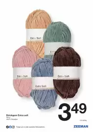 Zeeman Prospekt Seite 11: Strickgarn Extra soft €3,49