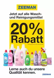Zeeman Prospekt Seite 17: Wasch- und Reinigungsmittel