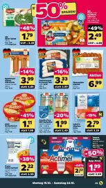 Netto Prospekt woche 43 Seite 11: Pommernland Bratwurst €3,33, Sassnitz Fisch MSC Matjesfilet €1,99