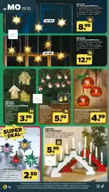 Netto Prospekt woche 43 Seite 22: LED-Kerze Weihnachtskugel €4,99, Dekorado Lichterkette €5,99