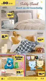 Netto Prospekt woche 43 Seite 28: Simba XXL Glücksbärchi Plüsch €29,00, Tischleuchte CUTIE €16,99