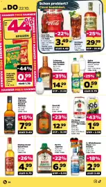 Netto Prospekt woche 43 Seite 38: Hartl's Jagertee €6,99, Monkey Island Spiced Rum €4,99