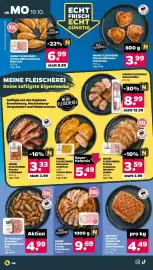 Netto Prospekt woche 43 Seite 4: MEINE FLEISCHEREI Frische Putenbrust €9,69