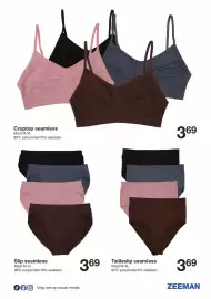 Zeeman folder Pagina 9: Croptop seamless €3,69, Slip seamless €3,69
