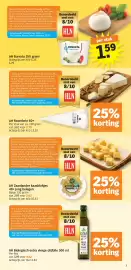 Albert Heijn folder week 42 Pagina 5: "Aha, eentje met een heel goede vulling. Deze stracciatella is niet waterig, wel romig