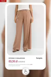 BonPrix katalog tydzień 41 Strona 16: Spodnie z zakładkami Bonprix €89,99