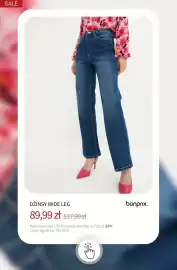 BonPrix katalog tydzień 41 Strona 4: Dżinsy wide leg Bonprix €89,99