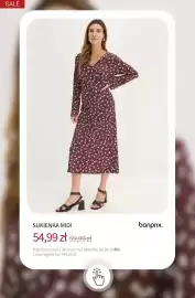 BonPrix katalog tydzień 41 Strona 6: Sukienka midi Bonprix €54,99