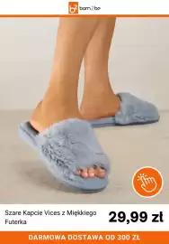 Born2be gazetka Strona 4: Szare kapcie Vices z miękkiego futerka €29,99