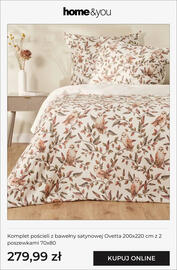 Home&You gazetka Strona 10: Komplet pościeli z bawełny satynowej Ovetta 200x220 cm z 2 poszewkami 70x80 Home & You €279,99