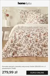 Home&You gazetka Strona 10: Komplet pościeli z bawełny satynowej Ovetta 200x220 cm z 2 poszewkami 70x80 Home & You €279,99