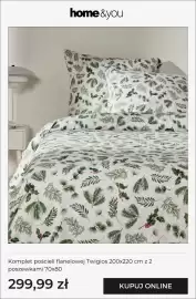 Home&You gazetka Strona 6: Komplet pościeli flanelowej Twigios 200x220 cm z 2 poszewkami 70x80 home & you €299,99