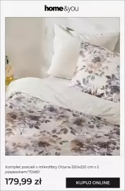 Home&You gazetka Strona 8: Komplet pościeli z mikrofibry Ottana 200x220 cm z 2 poszewkami 70x80 Home & You €179,99