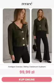 Renee magazyn Strona 2: Kardigan oversize z wełną i ozdobnymi guzikami Renee €99,99