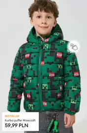 Sinsay gazetka tydzień 41 Strona 10: Kurtka puffer Minecraft €59,99