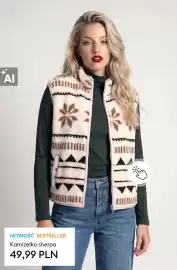 Sinsay gazetka tydzień 41 Strona 23: Kamizelka sherpa €49,99