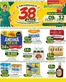 Catálogo Belalcazar Página 8: Club Colombia €16.790,00, Cerveza Budweiser €12.800,00