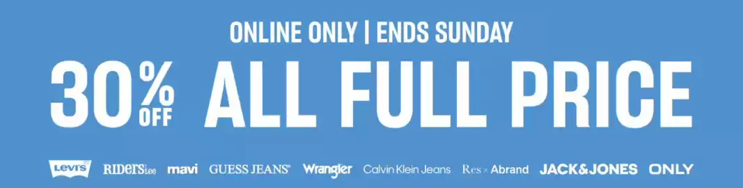 Just Jeans catalogue Page 1