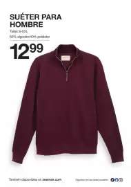 Catálogo Zeeman Página 10: Zeeman suéter para hombre €12,99