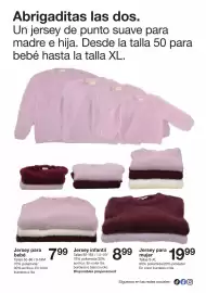Catálogo Zeeman Página 4: Jersey para mujer €19,99, Jersey para bebé €7,99