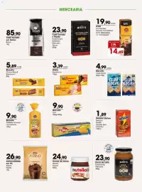 Encarte Zaffari Página 5: Biscoito Dux €9,90, Wafer Bauducco €3,39