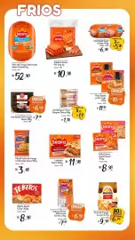 Encarte Giassi Supermercados Página 16: Fettucine ou Penne Seara €8,98, Salsicha Seara Hot Dog €10,98