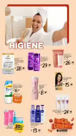 Encarte Giassi Supermercados Página 23: Shampoo ou condicionador elseve €29,90, Hidratante nivea 200ml €13,98