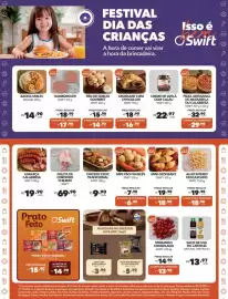 Folheto Swift Página 2: Paleta de cordeiro chileno swift €69,90, Mini croissant €18,90