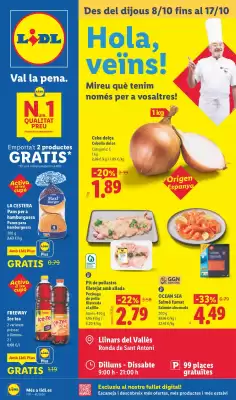 Catálogo Lidl (válido hasta el 18-10)