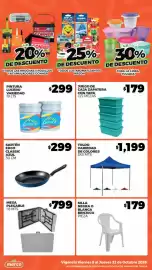 Folleto Merco Página 3: Silla negra o blanca benjuco pieza €179,00, Ekco - sartén €299,00