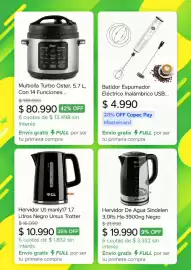 Catálogo Mercado Libre Página 3: Multiolla Turbo Oster €80.990,00, Hervidor Ut-manly17 €10.990,00