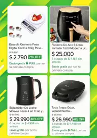 Catálogo Mercado Libre Página 5: Tosty Arepa Oster €26.990,00, Espumador De Leche Mouvair Foam 4 en 1 €29.990,00