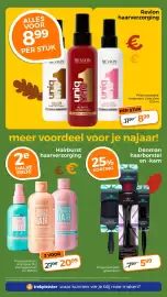 Trekpleister folder Pagina 27: Denman haarborstel en -kam €5,99, Hairburst haarverzorging €20,99