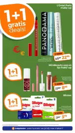 Trekpleister folder Pagina 3: Blistex Daily Conditioning lipbalm €3,79, MCoBeauty oog en lip make-up €8,99